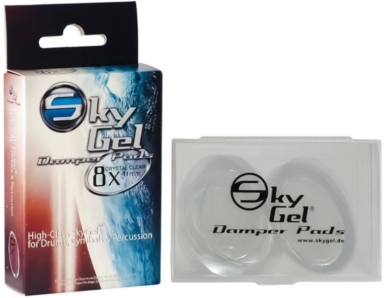 SKY Music Damper Pads SkyGel Crystal Clear SGDP8CEL